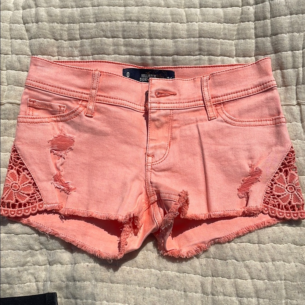 Hollister Women's Distressed Shorts